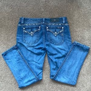 MissMe Signature cuffed skinny jeans. Size 31.